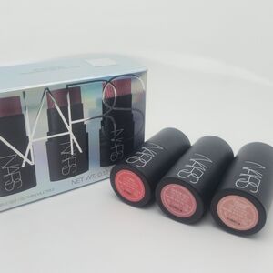 NARS Limited Edition Mini Lip & Cheek Cream Set- Orgasm, Dolce Vita & Fling